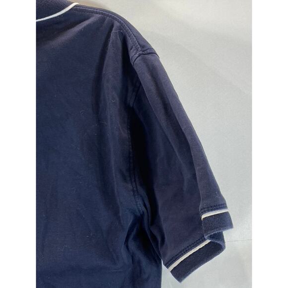 BANANA REPUBLIC Men's Preppy Navy Luxe Touch Performance Short Sleeve Polo SZ M - Picture 5 of 12